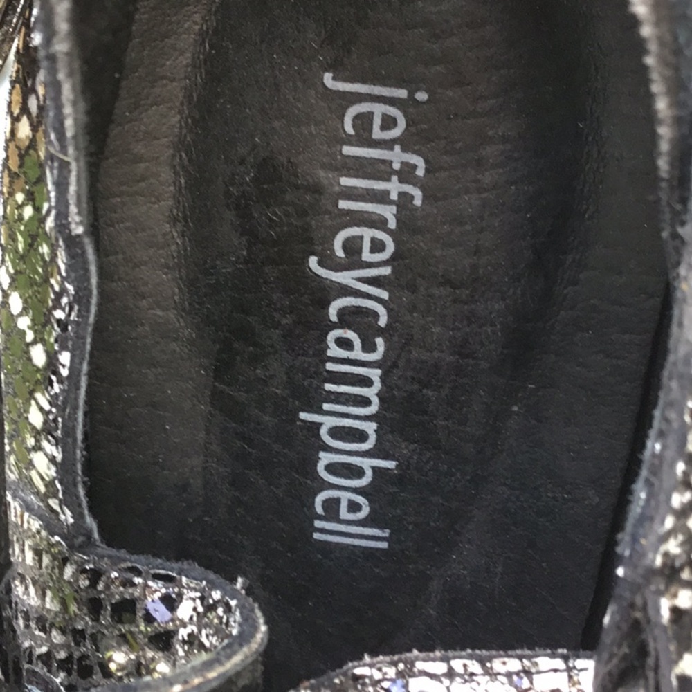 Jeffrey Campbell Black Calhoun Silver Studded Western Booties - Picture 15 of 16
